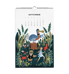 美国Rifle Paper Co.爱丽丝梦游仙境 2016奇幻旅程日历/挂历 现货-淘宝网