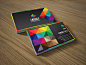 Incredibly Colorful Business Card