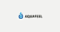 #LOGO精选#一组以水滴为元素的logo设计欣赏，同步于：O网页链接