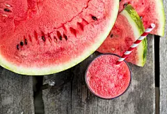 Water melon smoothie