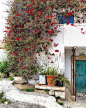 #本意素材分享#  如果你想画一画希腊海边小镇上的风景。 

绘画素材第185辑分享 | ins：ang.eli.k ​​​​
