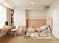 现代女孩房3D模型下载【ID:1157371422】_知末3d模型网