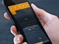 Running app - Menu