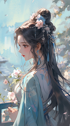 雨停花开时采集到~2024_MM