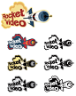 Rocket Video logosheet by ~DevilDino on deviantART