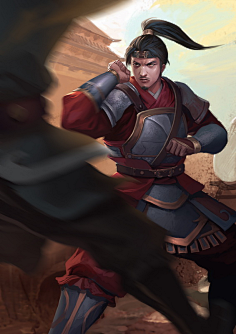 三国杀阵面对决古风角色场景原画