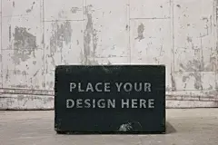 玻璃瓶贴纸红酒便签包装贴图样机