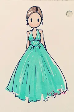 Fashion diary 手账简笔画 
#手绘##简笔画##时尚插画# 
工具:马克笔 樱花针管笔 
By: 岩启Mango 
曾用名：Yanqi
