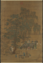 唐，《文会图》轴，台北故宫博物院藏