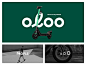 brand identity branding  Logo Design Logotype Scooter visual Web Design 