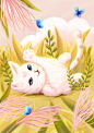 芦苇玩耍~猫与蝶