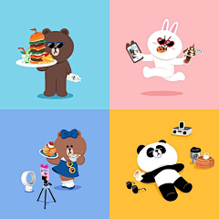 没有合适的~昵称采集到可爱的卡通~