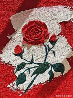 DIY肌理画丨丙烯颜料+石英砂，这样风格的3D立体画，绝了！