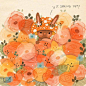 #植物与春天# 早，一组春花灿烂~丨works by Carolina Parada ​​​​