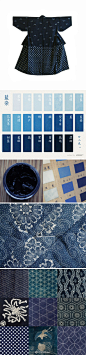 蓝染工艺，现在几乎只有在日本才受到追捧。