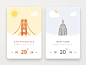 Daily UI challenge #037 — Weather