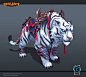 Nexon Tiger , Sofia Hansson : Got the pleasure to make this Nexon exclusive Battlerite mount

I really loved to make a tiger and also thanks to Viktor Blomqvist for making such an awesome concept design!
Check it out here: https://www.artstation.com/artwo