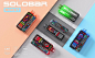 Photo by Hurtownia Solobar Vapengin Vladdin Nimmbox Vape Polska, Oversea on September 09, 2024. May be an image of lighter, portable cassette player, battery and text.