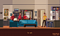 Pixel Art Series from your favorite TV Shows