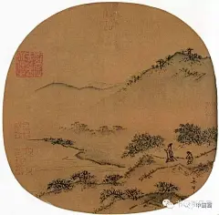 宋代精美山水团扇20幅！