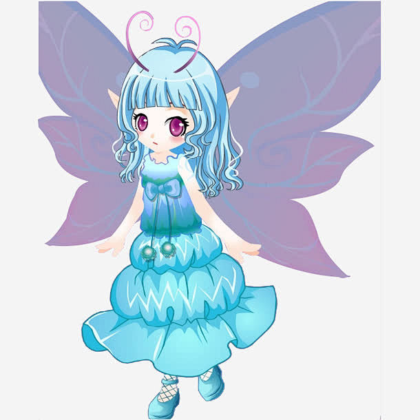 卡通花仙子小精灵