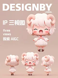IP 设计|小绵羊IP