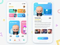 Movie store #appdesign. By using this app you can purchase your favorite #movie and watch anytime in your mobile or you can connect with tv. Hope you like this work.