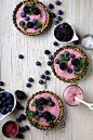 Raw Berry Tarts