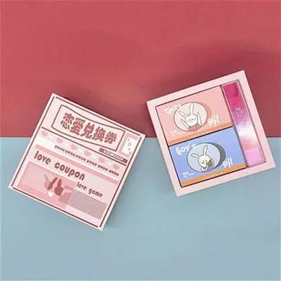 爱情兑换券情侣必做创物生日礼意diy送男卷女友成品友卡片盒子-淘宝网图片_平面类设计参考图片素材-花瓣网