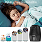 Amazon.com - hysure Portable Mini Dehumidifier 2200 Cubic Feet Electric Safe Dehumidifier for Bedroom Home Crawl Space Bathroo RV Baby Room (Black) -