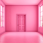 clean pink background