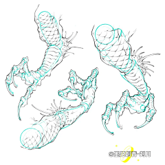 针舞采集到龙画法