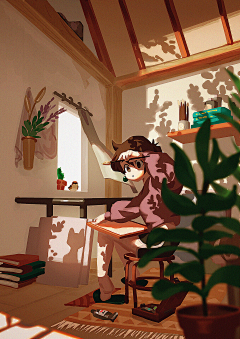Painter22k采集到欧美插画