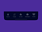 Animated tab bar : Stay home and stay safe...