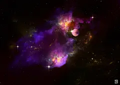 星空 宇宙 海报 合成 创意 电影 