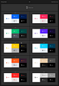 50款现代品牌vi设计规范标志logo反白颜色调色版ps智能样机模板素材 50 Color Palette Mockup – PSD插图7