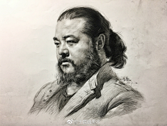 六萬采集到Portrait Drawing