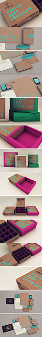 Beautiful packaging and brand identity items for Hnina. Love.