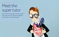 美国设计师 Ryan McAmis 经常给杂志投稿插图，用生活日常周边的道具，搭配剪纸、涂鸦等技法制作3D人像的图像，看起来立体感十足！