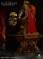 拆盒网 DAMTOYS 史诗系列魔兽WARCRAFT 矮人 麦格尼铜须 25寸雕像-淘宝网