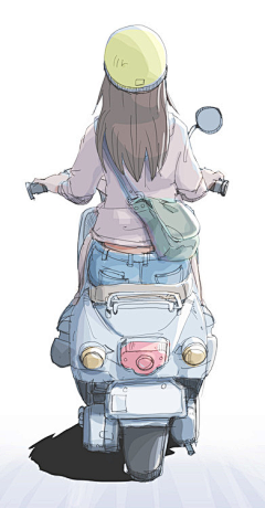 留一抹唇红采集到纤纤少女