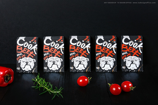 「CooK BEEF!酷必」品牌形象設計...
