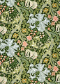 William Morris pattern--many of his designs are still being made. IMO, a little goes a long way.