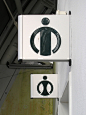 Restroom signs