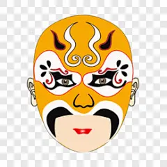 京剧脸谱手绘设计装饰图案PNG图片 来自PNG搜索网 pngss.com 免费免扣png素材下载！
