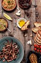 Food with Nico : Food photography, personal projectProp and Food Styling : Nicolas SamouthPhotography : Eve Haudeville