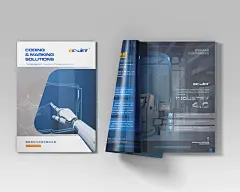 欢迎咨询设计定制VX：18650803380智能机械制造激光喷码机产品画册设计。原创案例，禁止搬运。