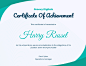 Employee Certificate of Achievement