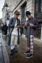 London Men’s Fashion Week street style: 