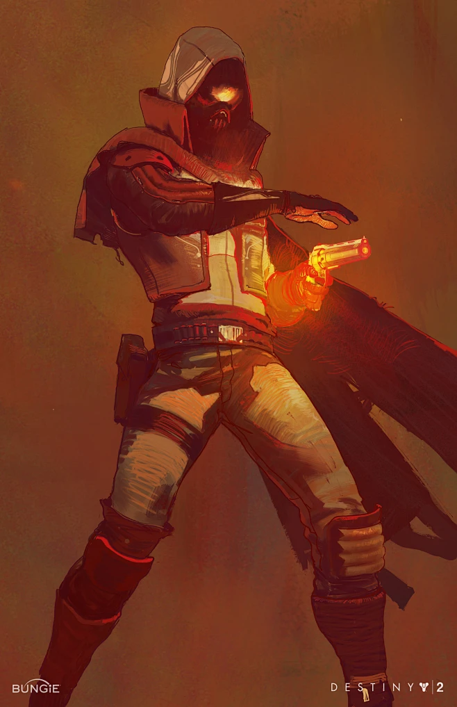Destiny 2 - Solar Character Illustrations, Ryan DeMita : These are D2 ...